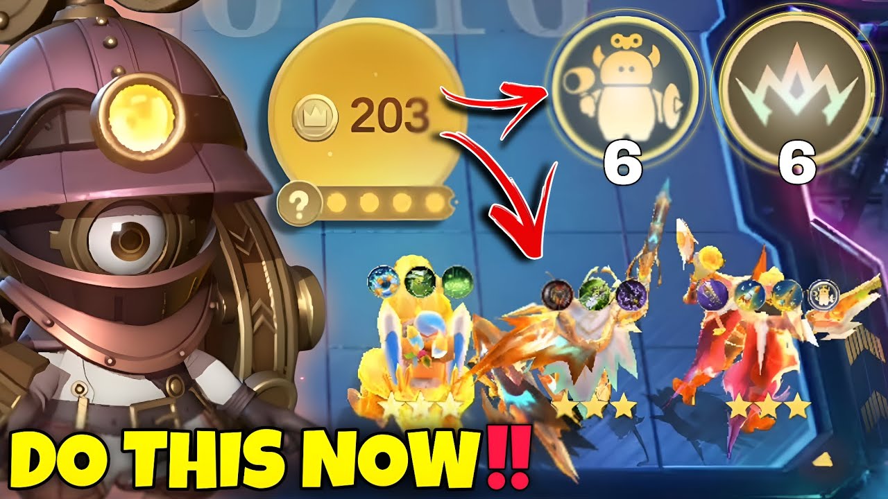YOU CAN GET THIS GOLD VERY EASY WITH THIS LINE-UP | CYCLOPS MCGG MAGIC CHESS GOGO