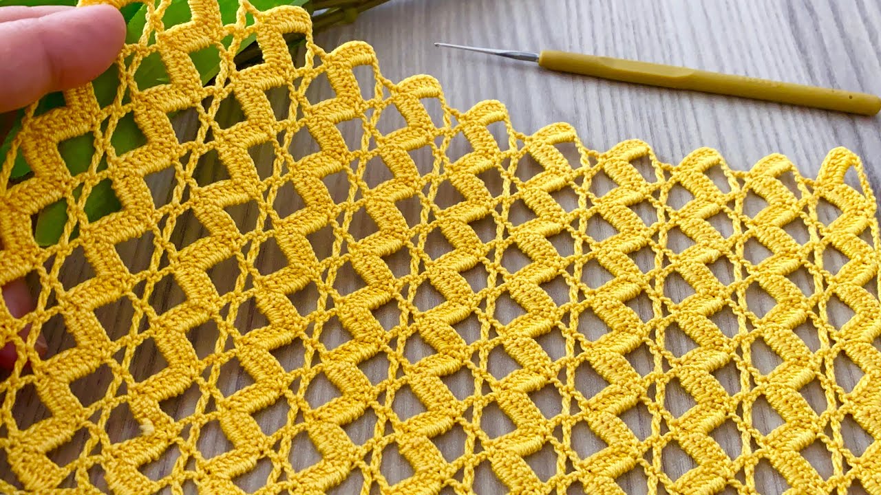 Wonderful Crochet Pattern❗️Step by Step Zig Zag Blouse, Runner, Tunic Tutorial @CrochetwithNese