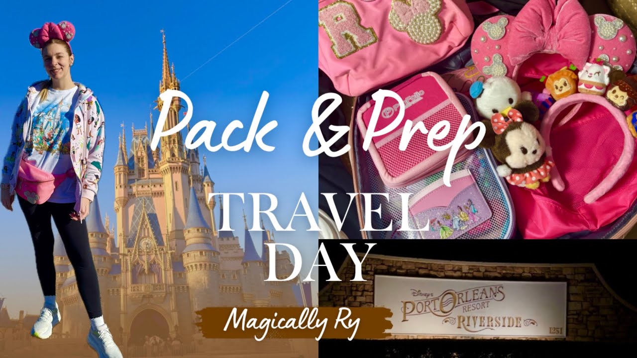 PACK AND TRAVEL TO DISNEY IN A DAY!!