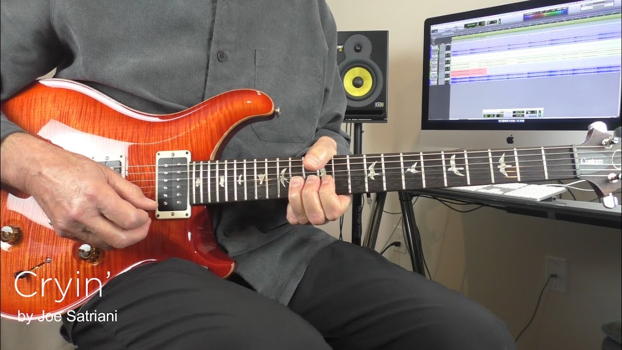 Cryin' | Joe Satriani | Guitar Instrumental Cover