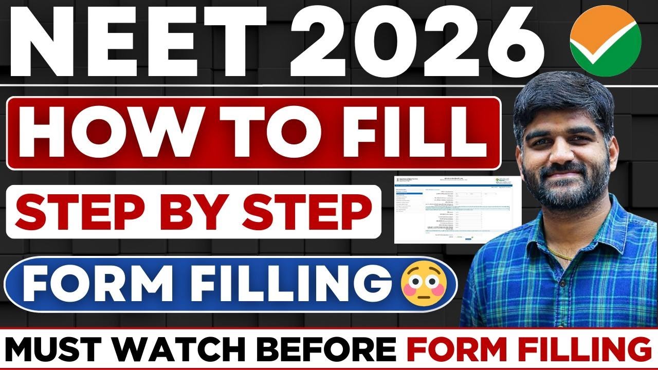 NEET 2026 Application Form Filling Step by Step✅ | How to Fill NEET UG Application Form 2026 #neet