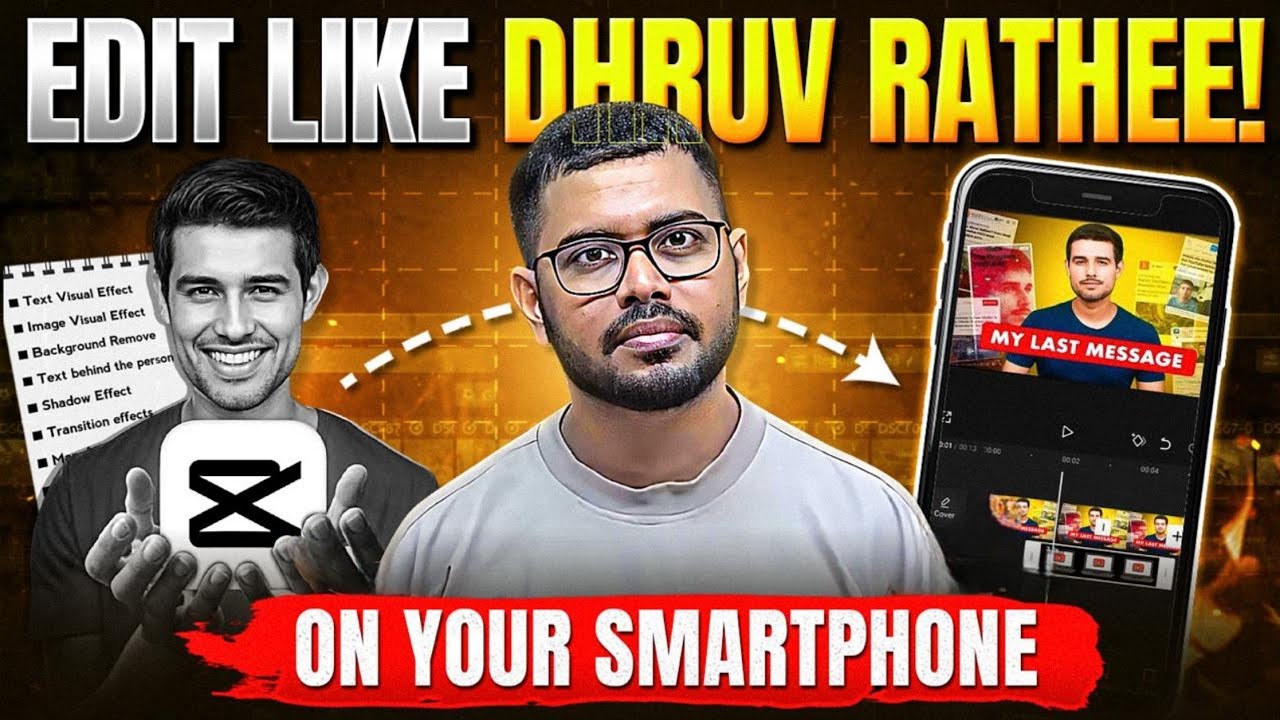 How to Edit Like DHRUV RATHEE on your Smartphone? 🚀