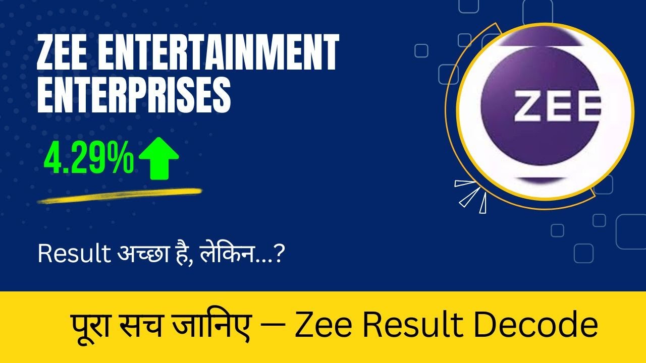 Zee Entertainment Enterprises Ltd share latest news today| ZEEL share news TODAY | THE SHARE SHIKSHA