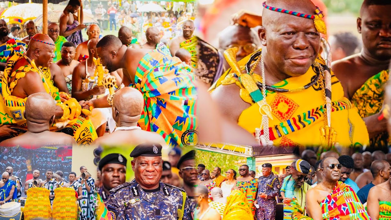 Beautiful Highlights From 1st Akwasidea Of The Year 2026 At Manhyia Palace 💛🖤💚✌️🥰