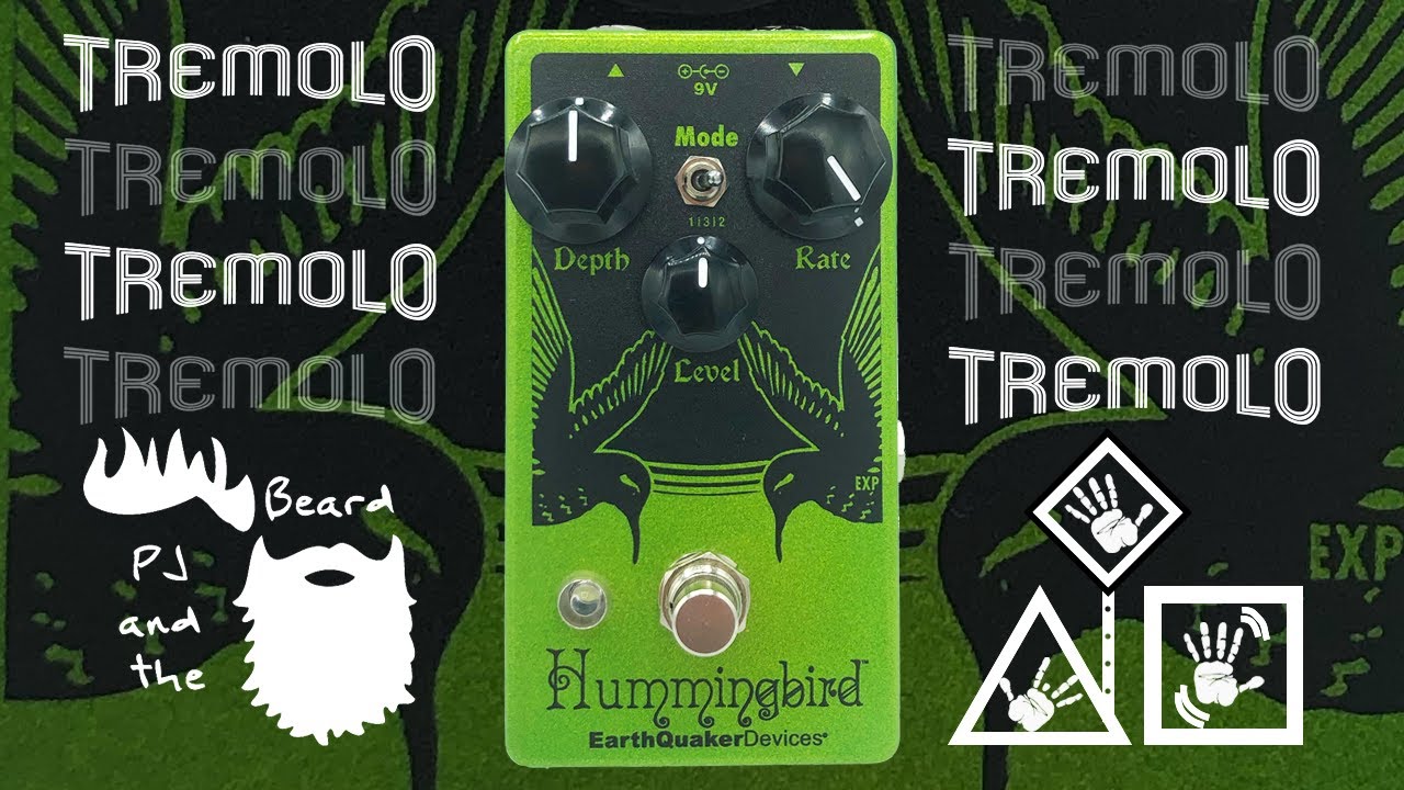 Hummingbird Repeat Percussions Tremolo by EarthQuaker Devices - The Tremolo Series