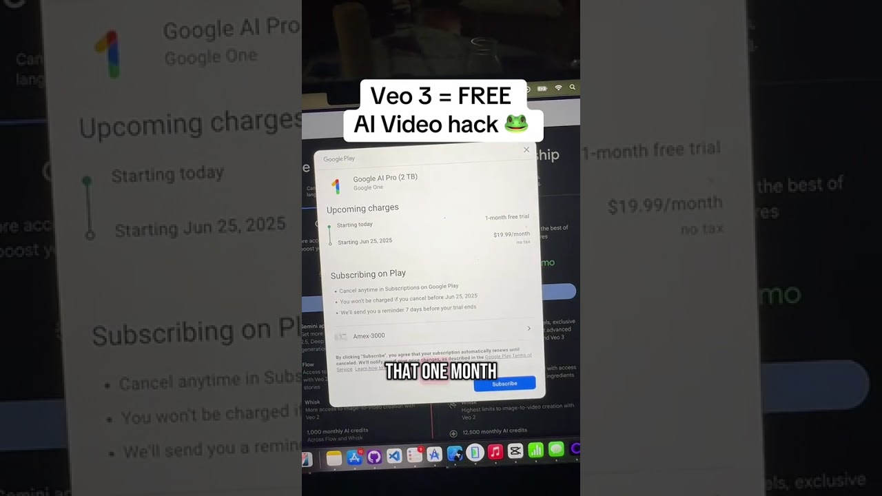 Veo 3 = БЕСПЛАТНО с этим хаком AI Video