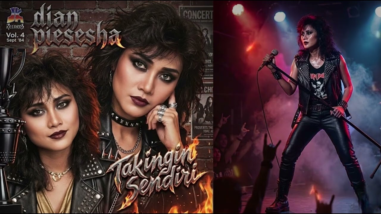 TAK INGIN SENDIRI - DIAN PIESESHA || COVER ROCK METAL AI