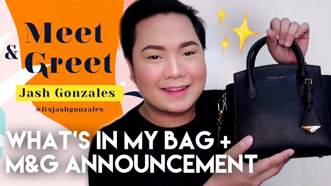 WHAT'S IN MY BAG (2019) | Jash Gonzales