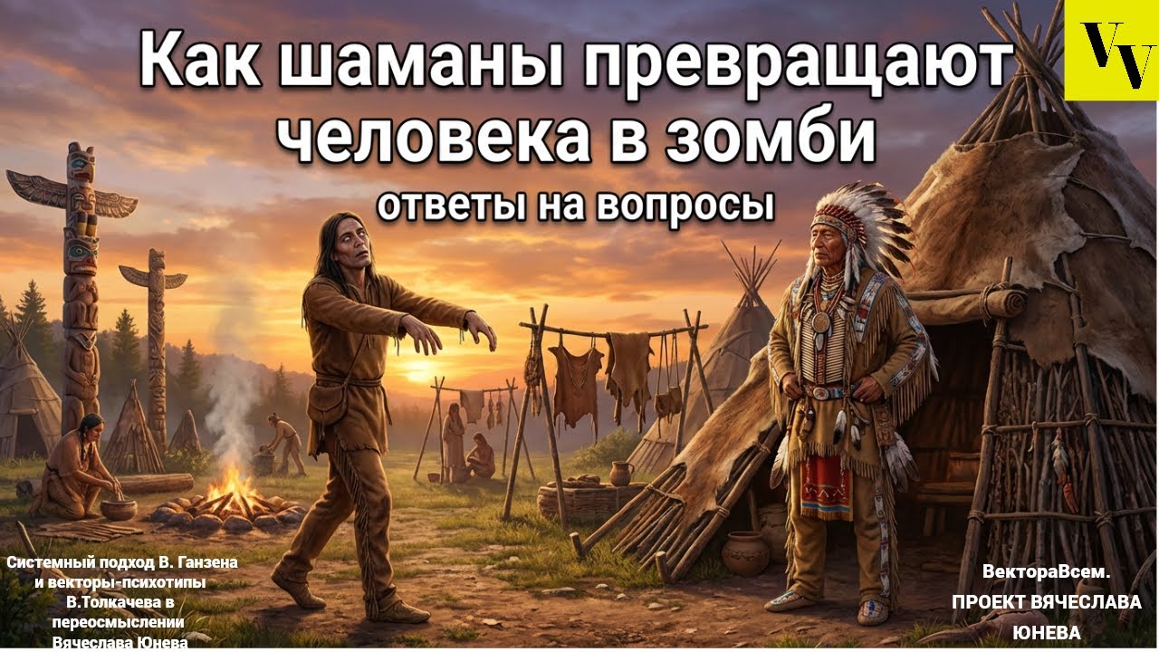 Как шаманы превращают  человека в зомби