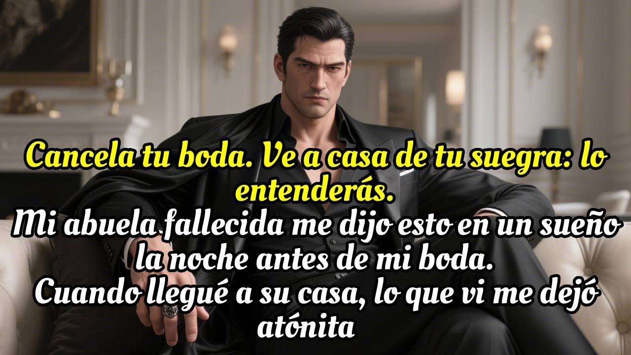 En vísperas de la boda, mi abuela difunta: «¡Cancela tu boda!» En casa de tu suegra hallé…