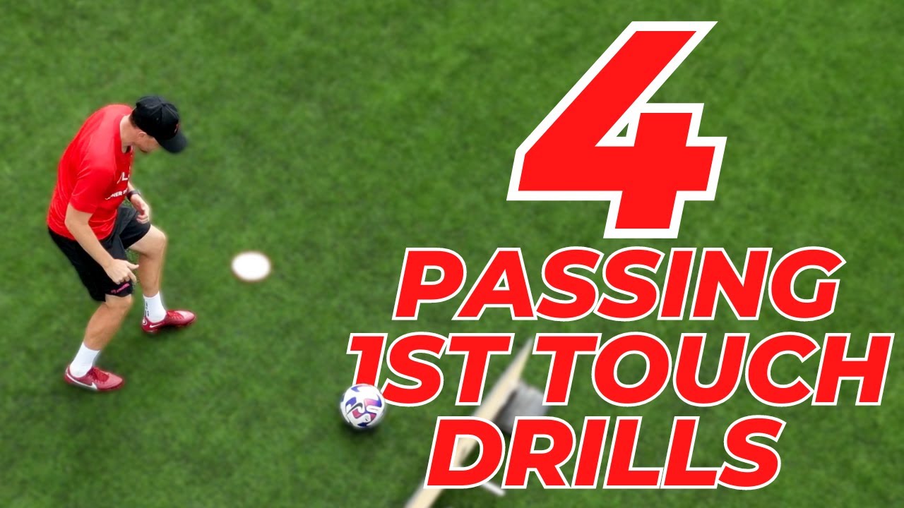 How To Improve Your Passing & 1st Touch Using A Wall or Rebounder ⚽️