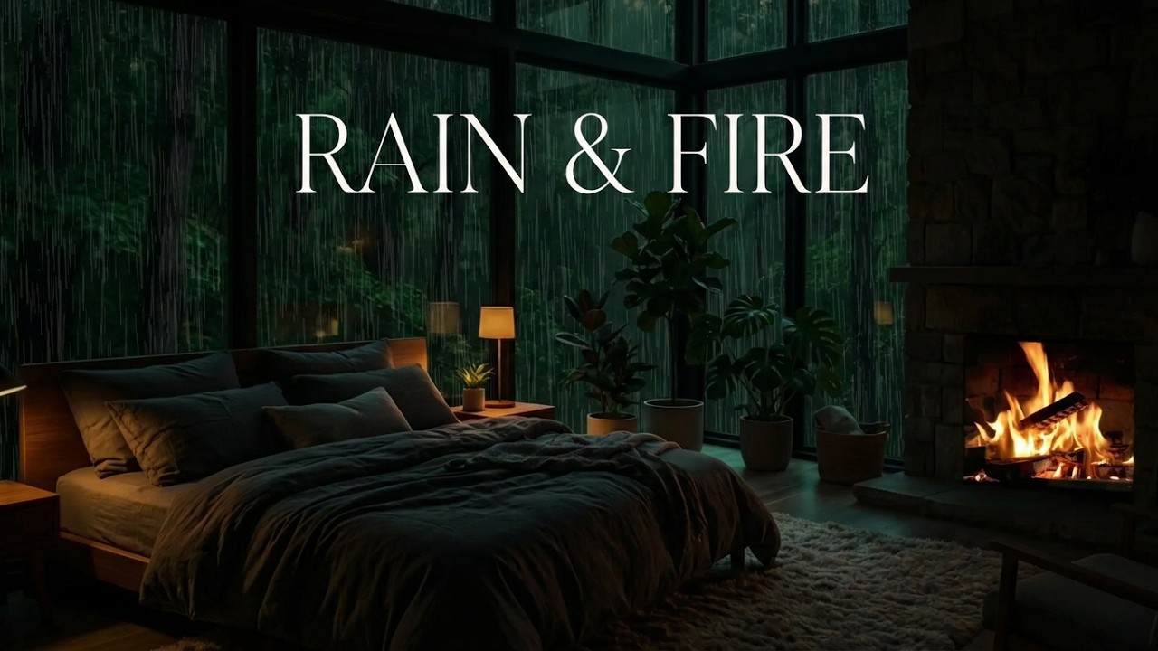 Fall Asleep in Minutes 🌧 3 Hours of Calming Rain