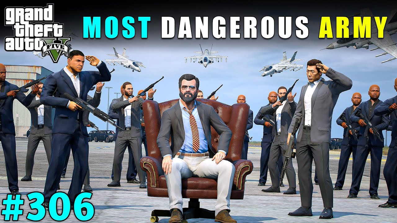 MICHAEL'S MOST DANGEROUS SPG SECURITY IS BACK | GTA V GAMEPLAY #306 | GTA 5