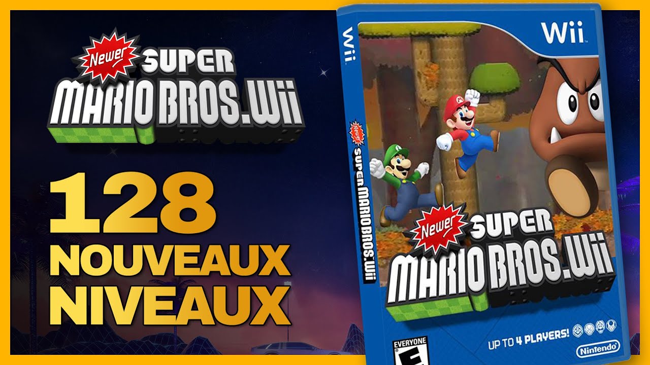 Newer Super Mario Bros Wii : 128 Nouveaux Niveaux pour ce Wii Rom Hack