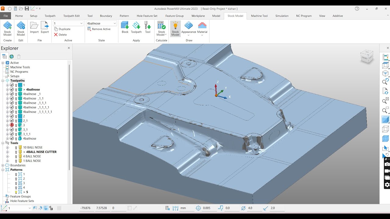 Live VMC Programming training |CNC training Programming |Power mill software in Hindi live