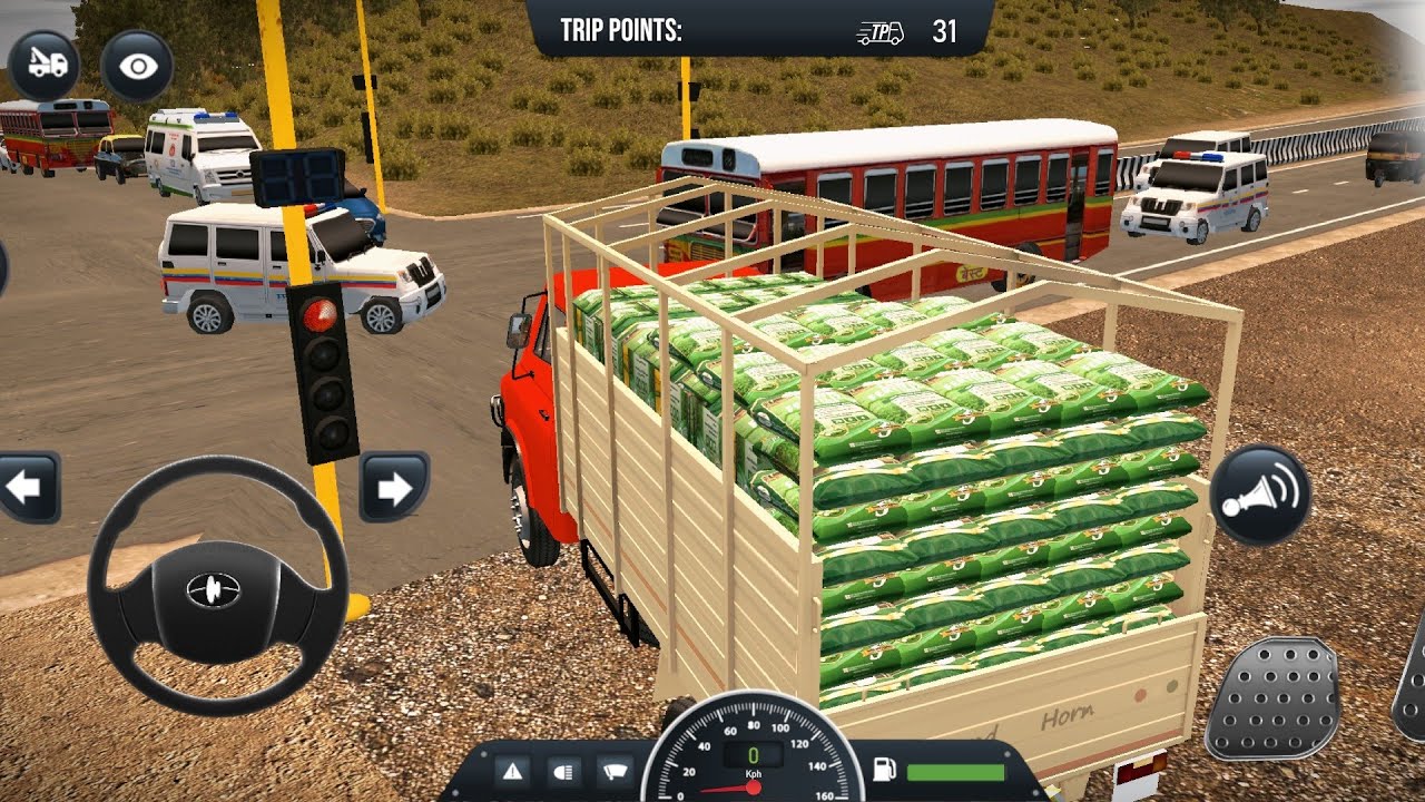 Organic Fertilizer Transporter | Indian Truck Simulator 3D 