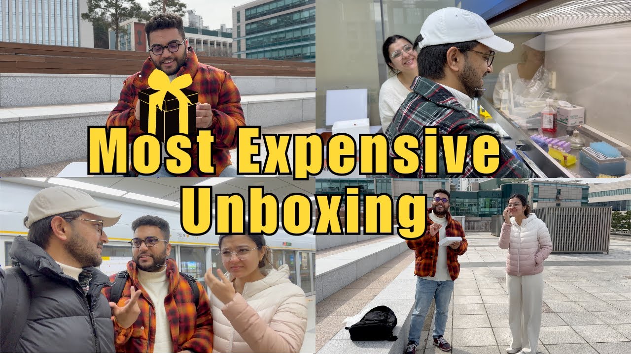 She gifted me the most expensive gift 🎁 | A day in Korea 🇰🇷 | Indian in Korea