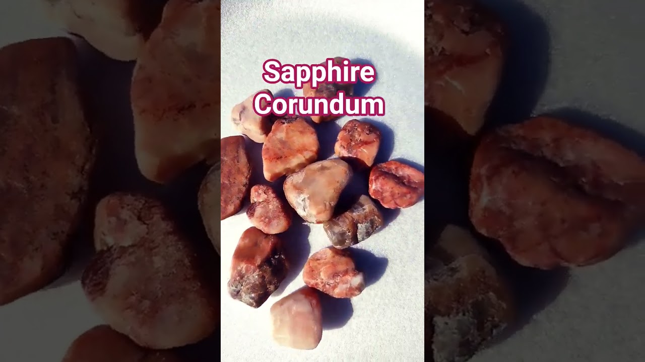 Rough Sapphire Corundum #Ruby #sapphire #crystals #rare #gemstone #gemquality #natural #corundum