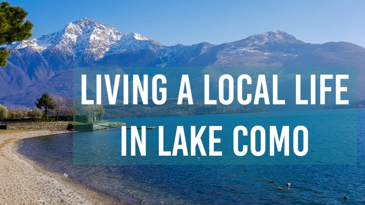 LIVING as a LOCAL in LAKE COMO, ITALY!!
