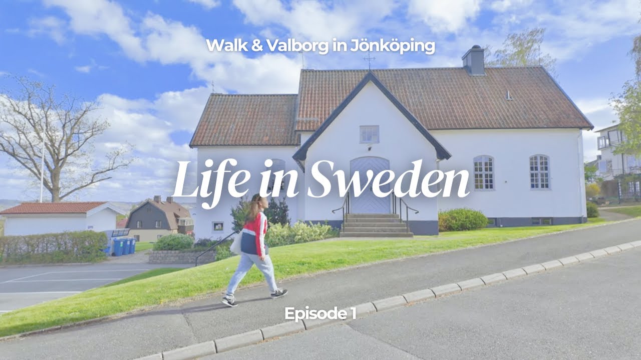 a walk through a swedish neighbourhood  &  valborg 2025 | Jönköping | Life in Sweden Ep. 1