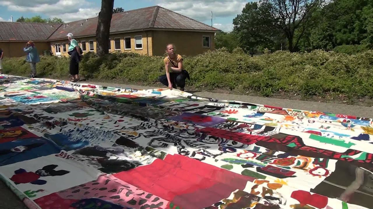 Brande Tæppet fra 1975 fremvises 14-06-2014