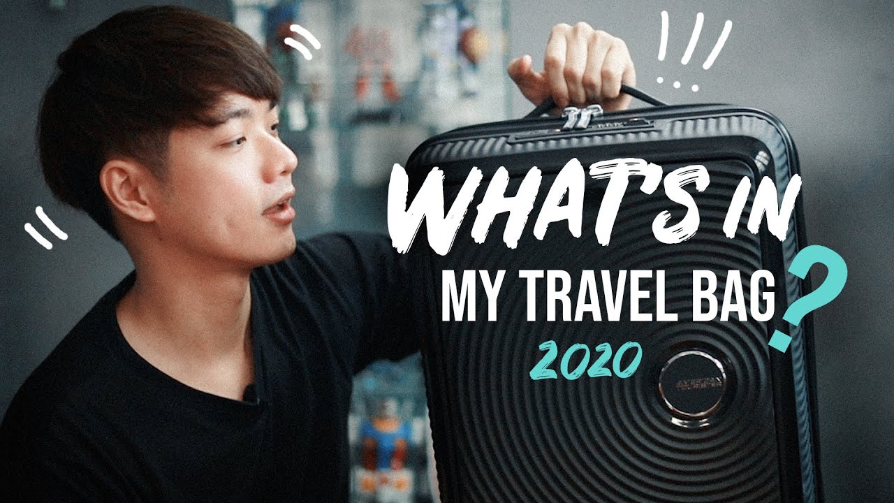 What's in my Travel bag 2020 เปิดกระเป๋าใหม่ มีช่องลับด้วย!? | Here's Jae