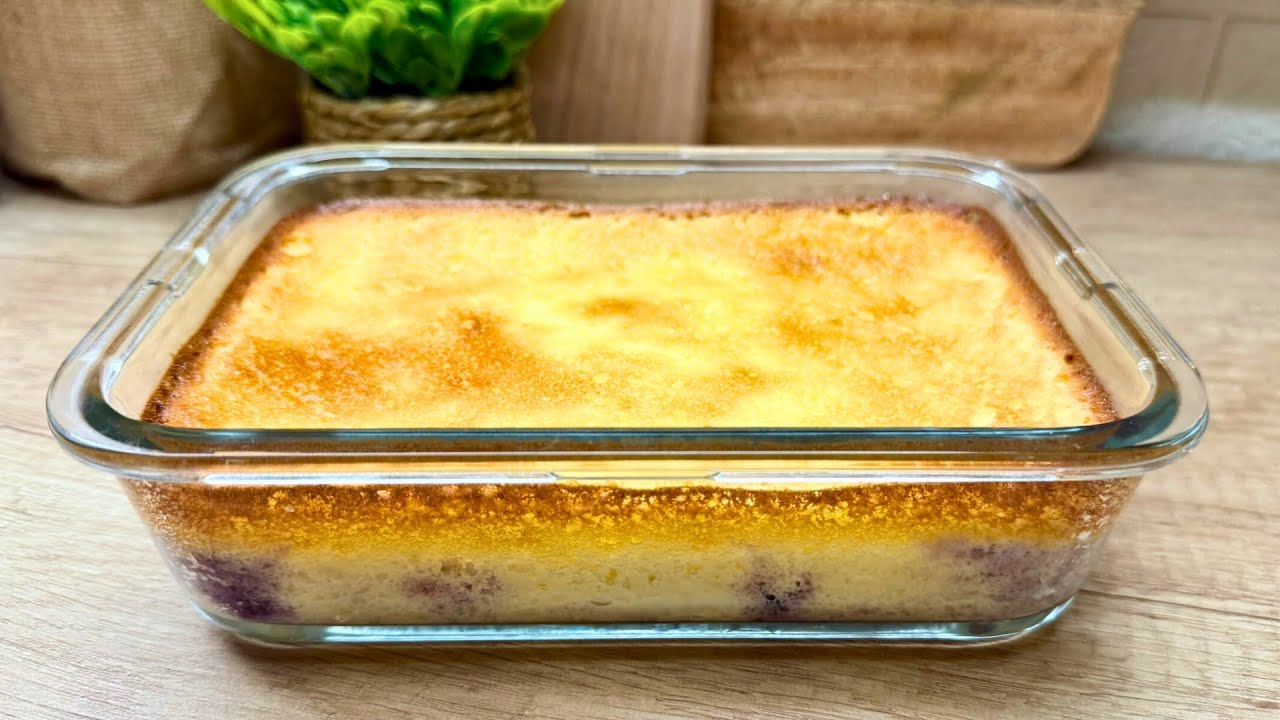 Proste Jogurtowe Ciasto z Owocami LOW CARB do Lunch Boxa