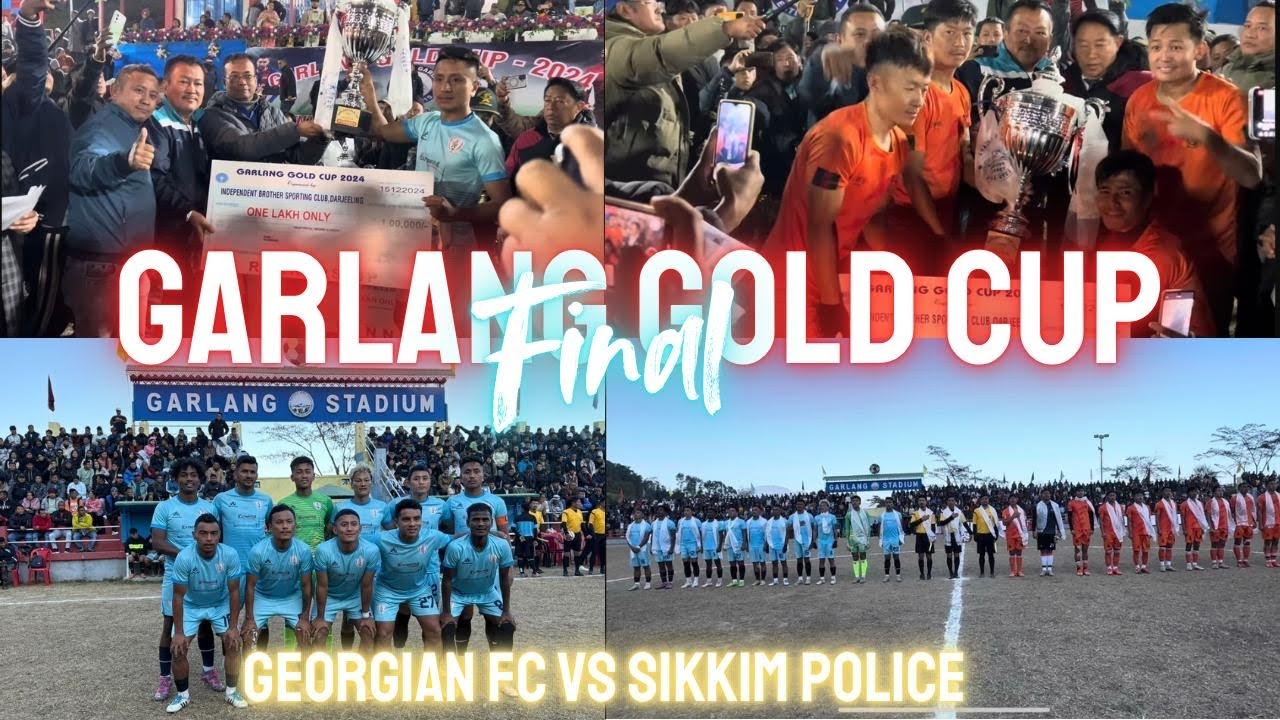FINAL MATCH 🏆 GARLANG GOLD CUP 2024 (GEORGIAN FC VS SIKKIM POLICE) at Garlang Stadium 🏟️