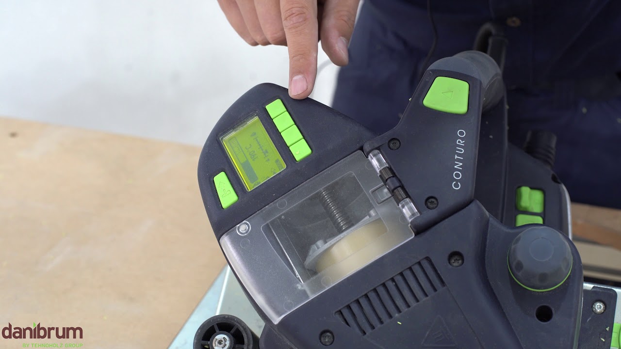 Festool KA65 Conturo - prezentare setări de lucru | 4K