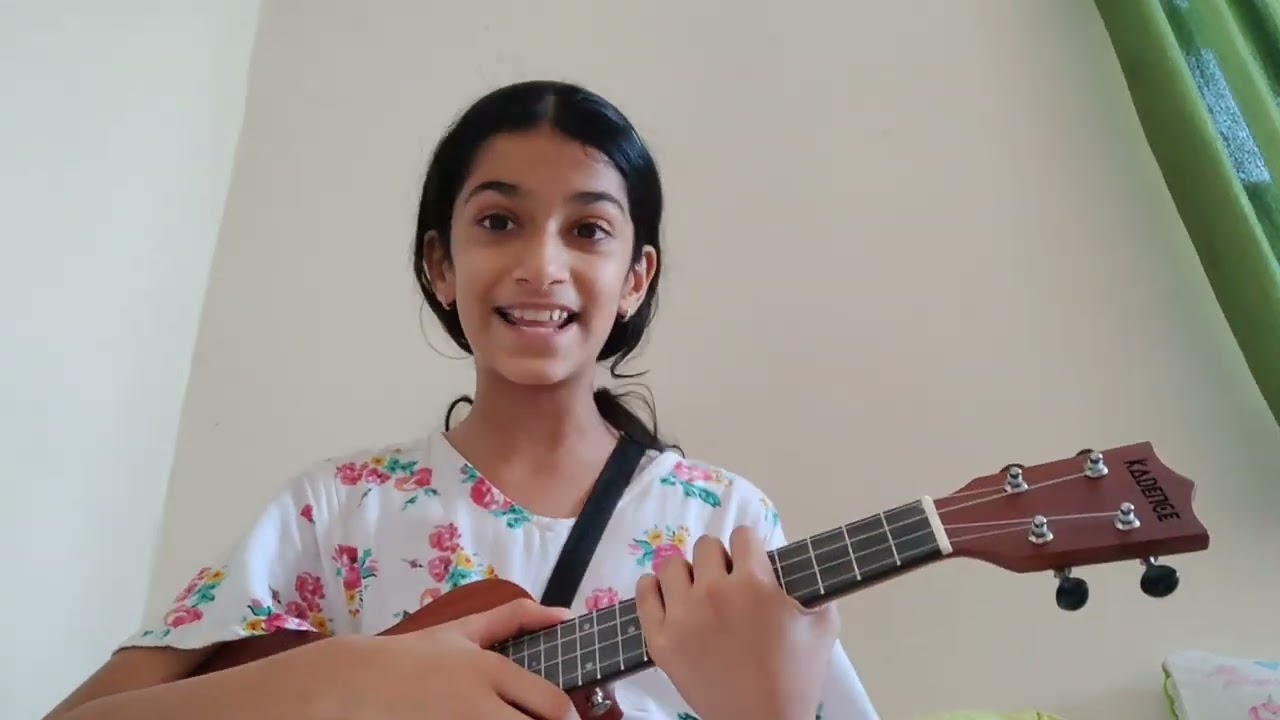Numb little bug (Em Beihold) played on ukulele by Vinaayah #newlearningoftheday