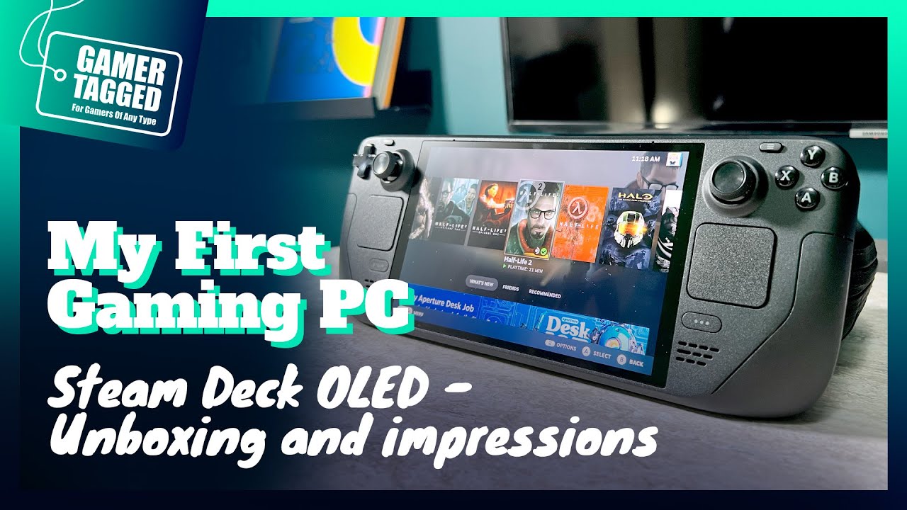 My First Gaming PC | Steam Deck OLED -  Unboxing & Impressions