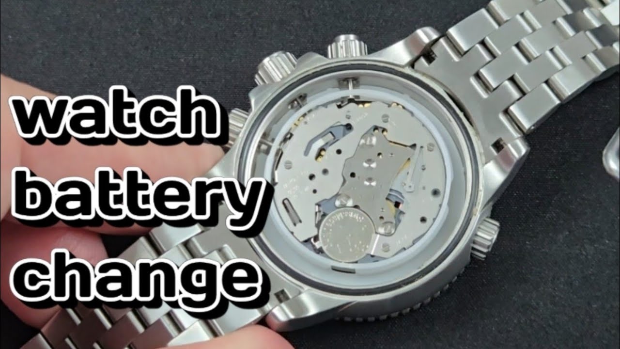 Replacing the Battery on the OS10 Miyota Chronograph Movement | Deep Blue Master 1000 Chronograph