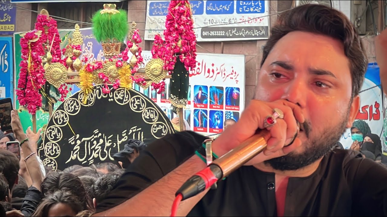 Ali Hamza - Qasim Da Sehra - Live At Dhobhi Ghat 7 Muhrram 2022 Faisalabad.