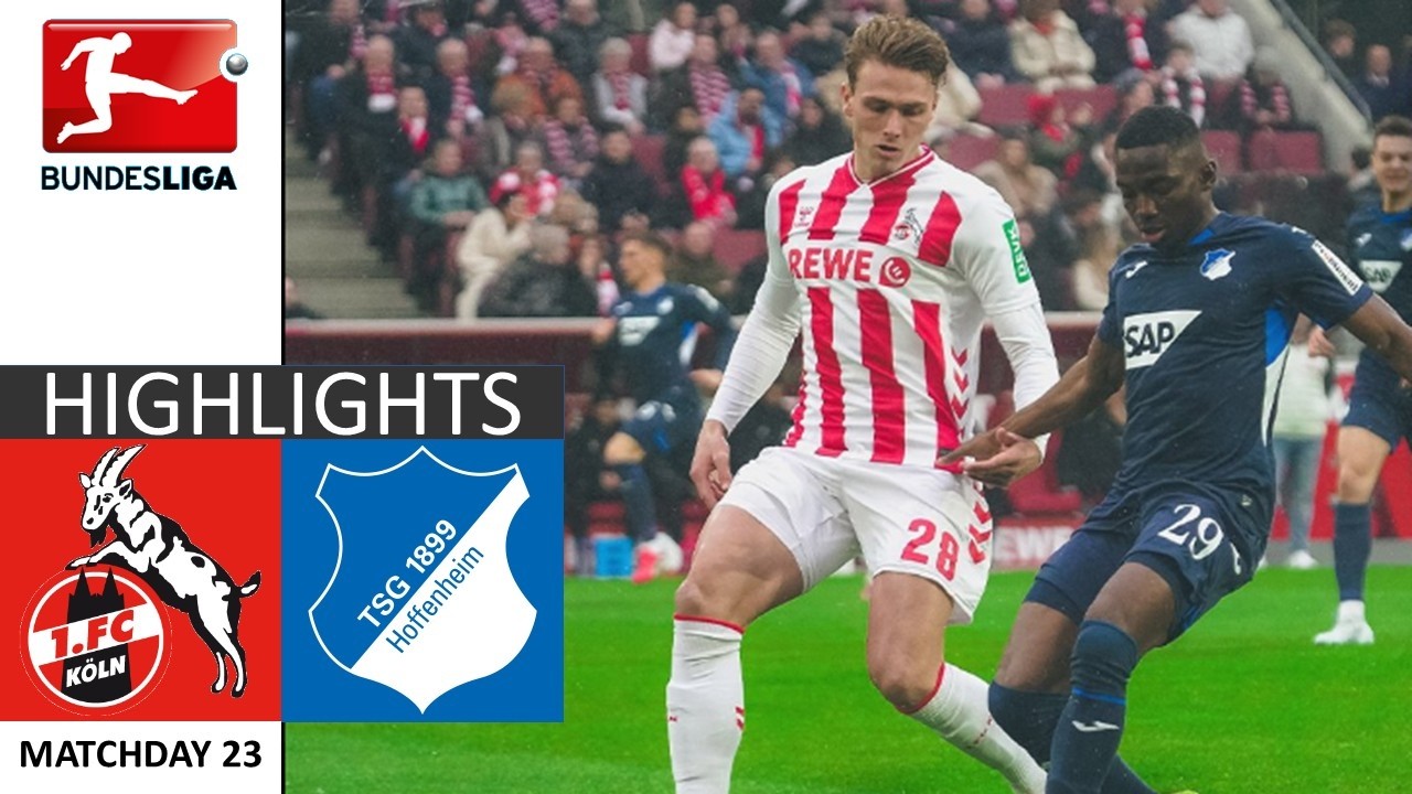 1. FC K&ouml;ln vs Hoffenheim 2-2 | Highlights | Bundesliga 2025/26