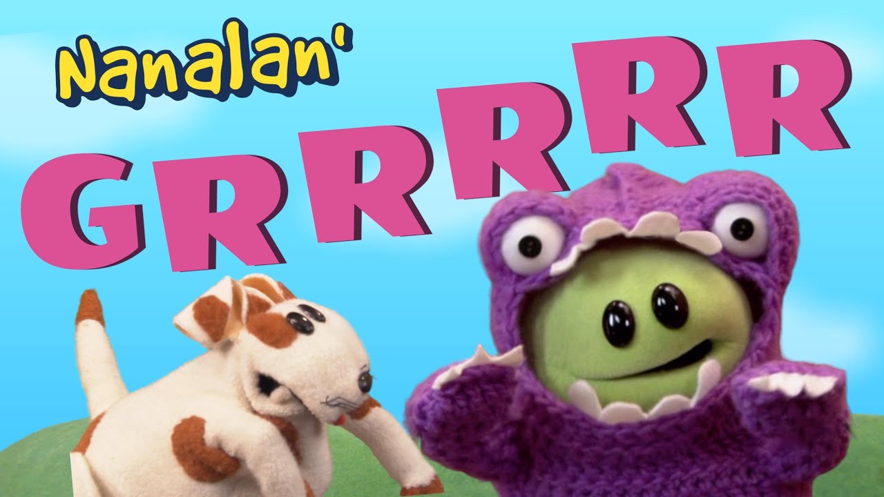 PURPLE MONSTER - nanalan' #210 - Mona learns about overcoming fear