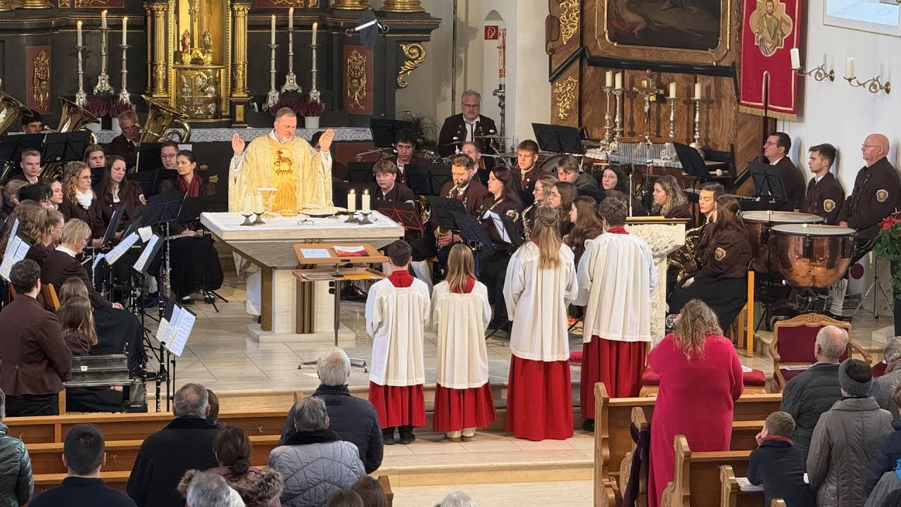 Heilige Messe an Christkönigssonntag mit dem Musikverein Schemmerhofen am 23.11.2025