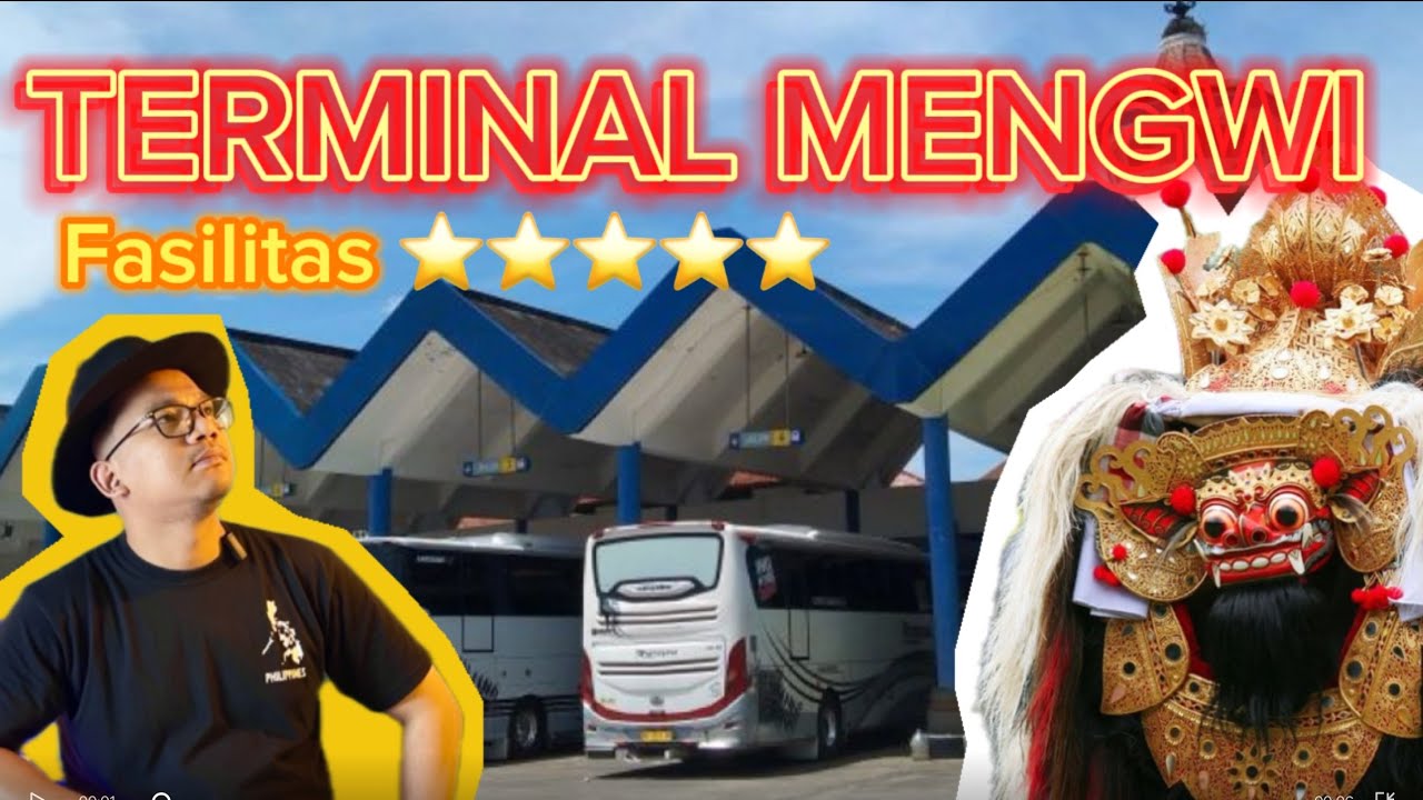EPS 37. REVIEW TERMINAL MENGWI BALI ‼️ FASILITAS NYA GILA #terminal #review #bali #transportasi