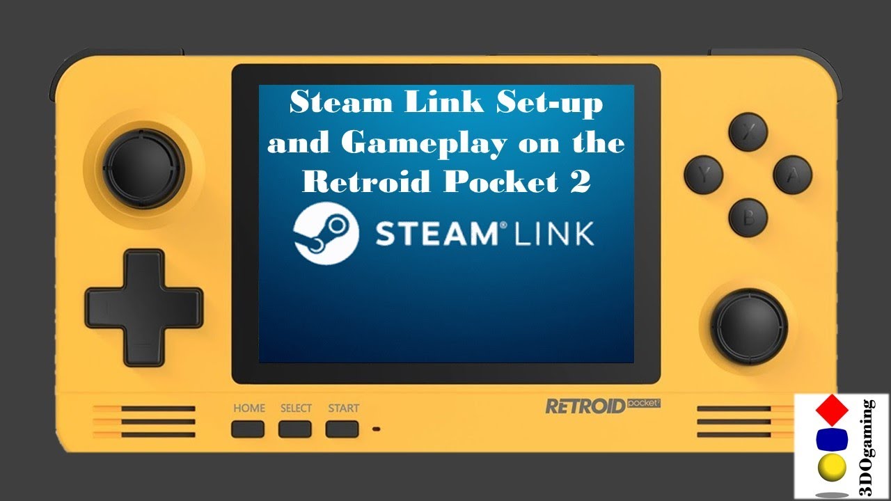 Retroid Pocket 2 - Steam Link Set-up and Gameplay