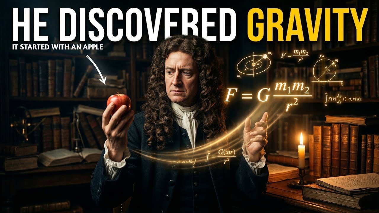 Isaac Newton: The Man Who Discovery Gravity | Learn English Through Story