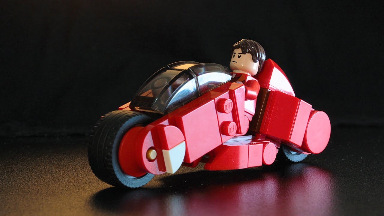 Lego Kaneda's bike from Akira and Ready Player One