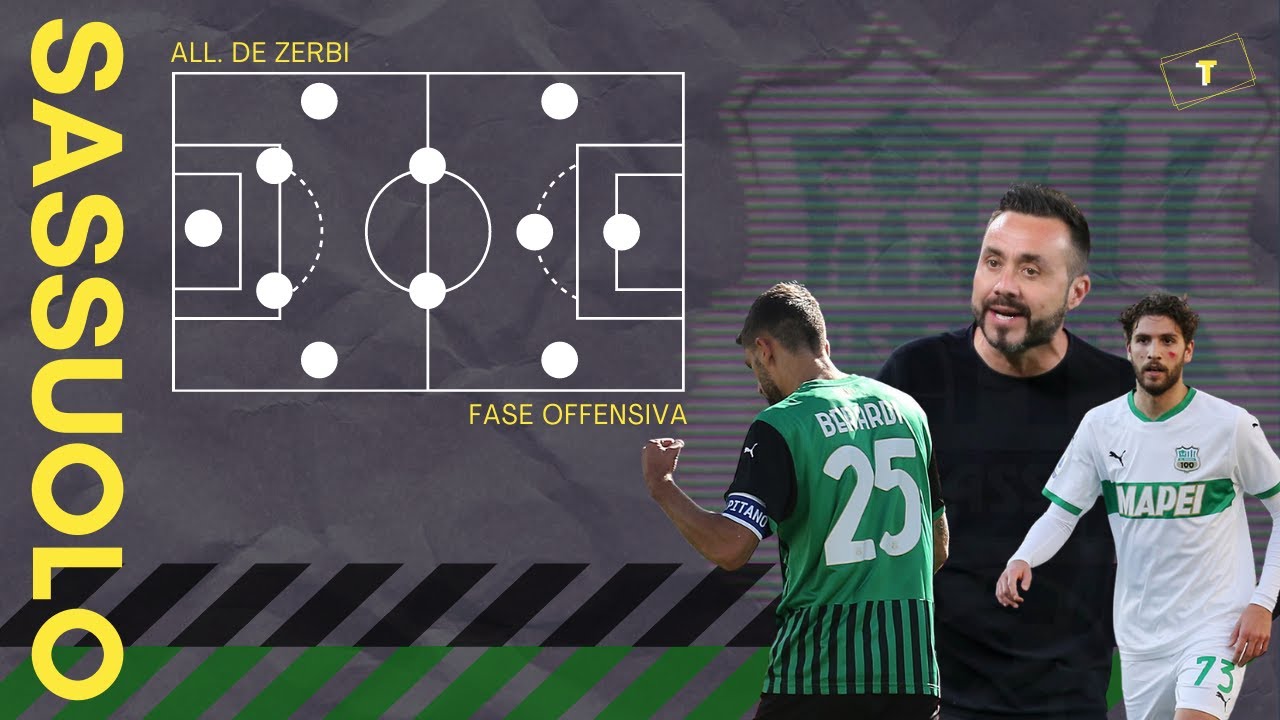 Il Sassuolo di De Zerbi | Fase Offensiva