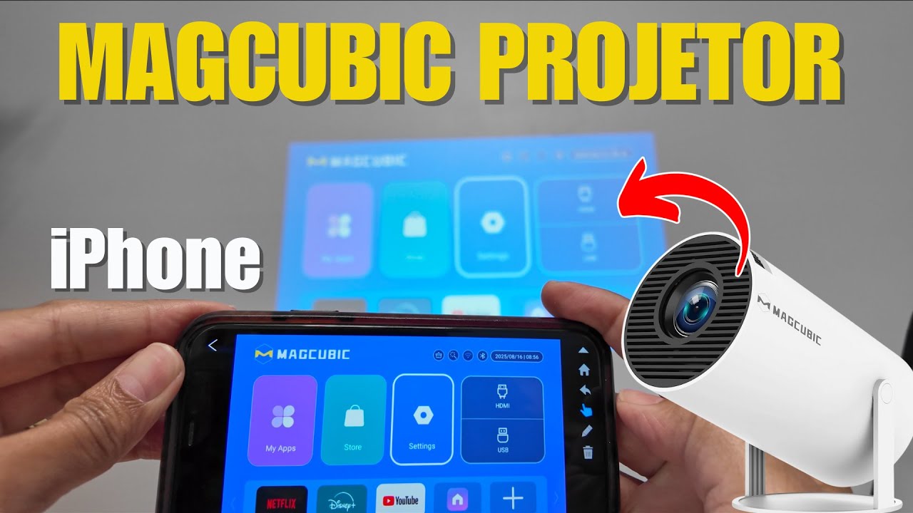 Подключение проектора Magcubic к iPhone — ПРОСТЫЕ ШАГИ!