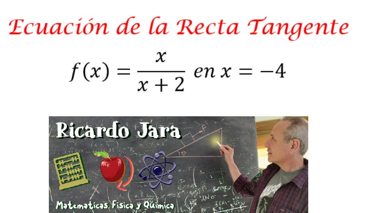 Ecuación de la Recta Tangente