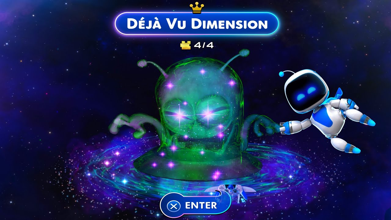 Astro Bot (PS5 Pro) Gameplay 🛸 Deja Vu Dimension