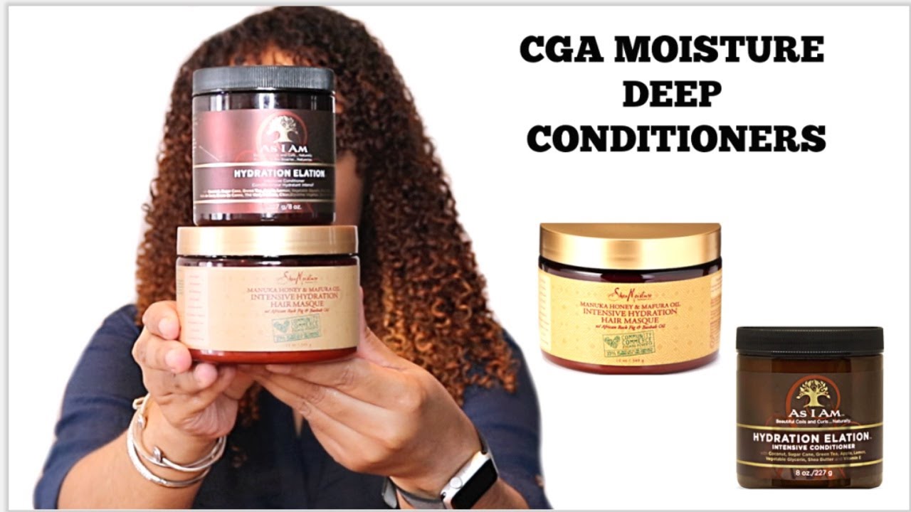 MOISTURE DEEP CONDITIONERS | CGA #As I AM #Shea Moisture