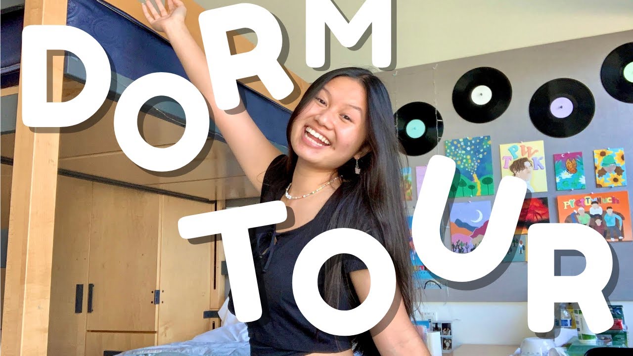 UCI DORM TOUR - MESA COURT TOWERS (quarantined in my room?!)