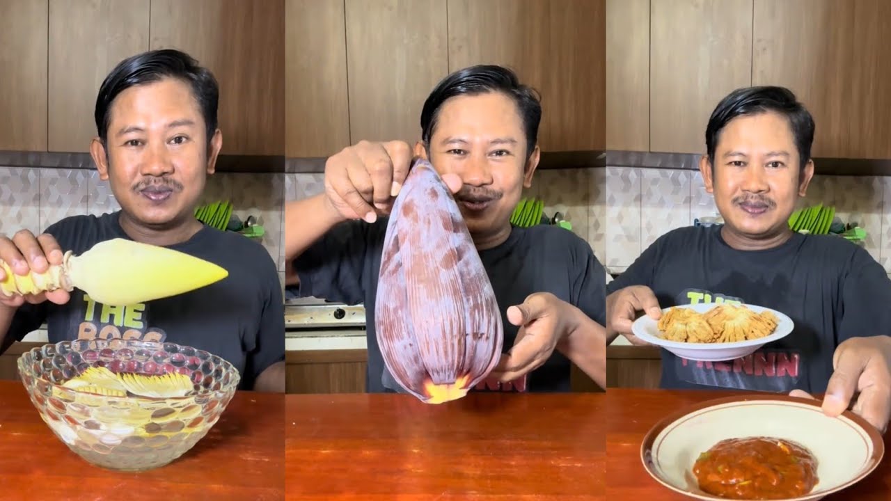 Bikin keripik kembang jantung pisang #mursid #kuliner #viral #fyp #cooking #food #foryou #mukbang