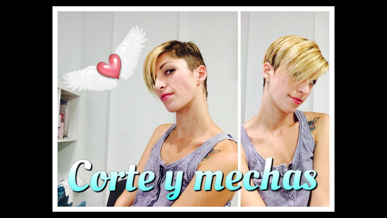Mechas + corte en casa / Inspiración Ruby Rose y Miley Cirus