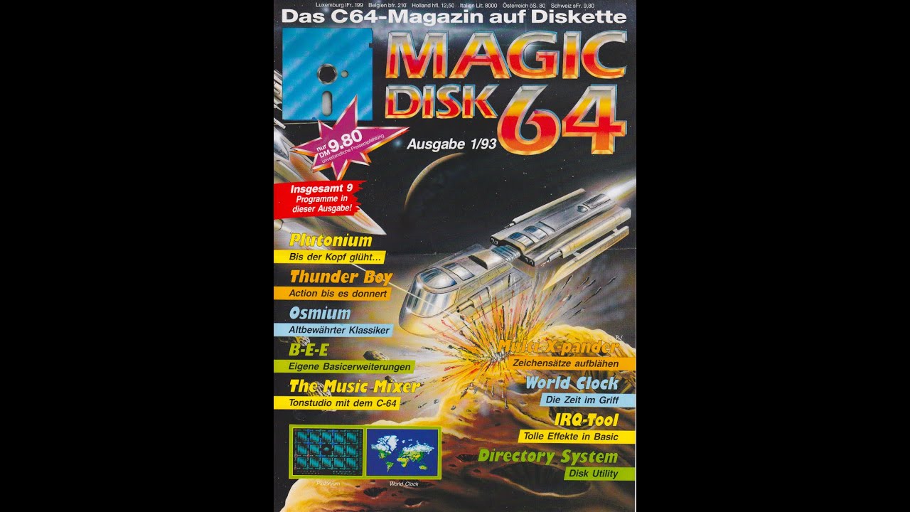 C64: Magic Disk 64 - Ausgabe 1/93