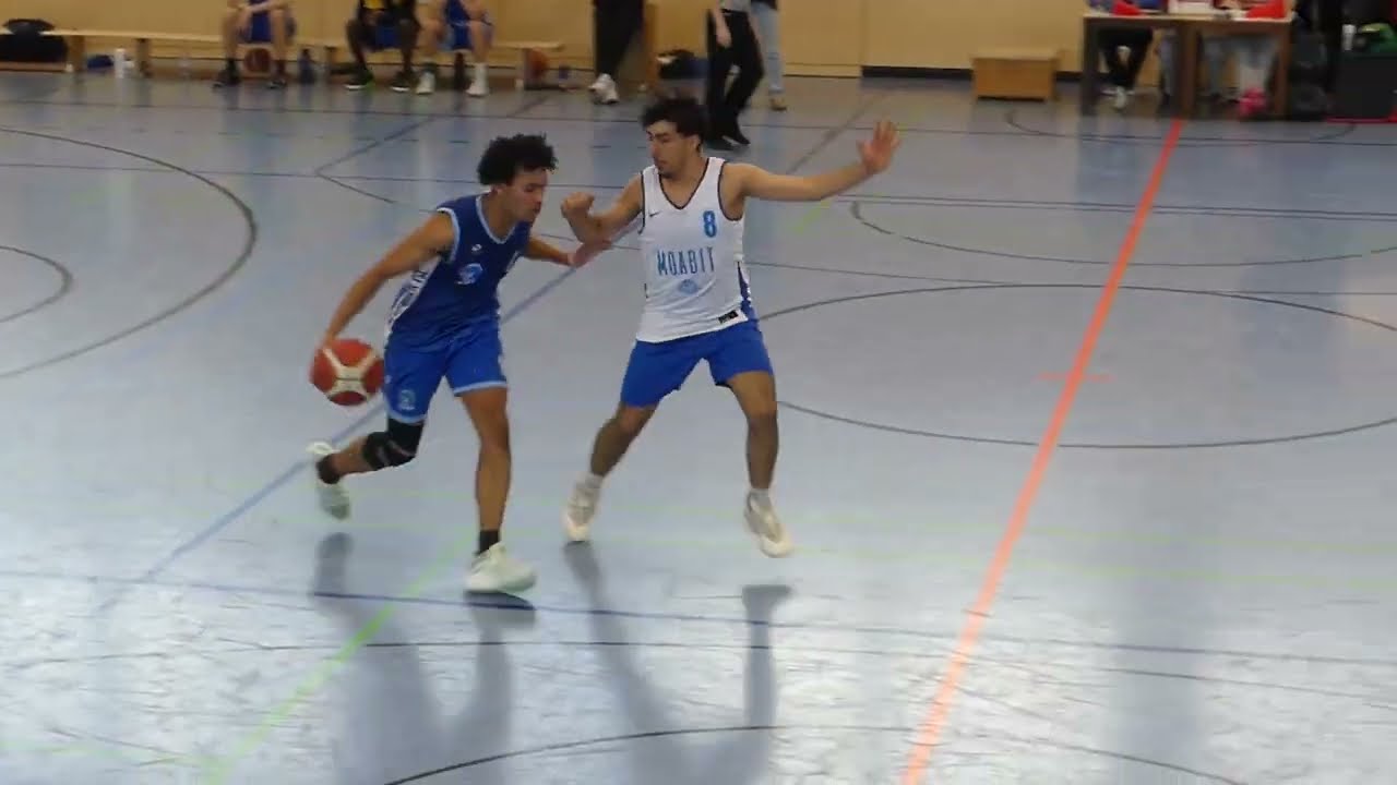 BC Lions Moabit vs  Friedenauer TSC Basketball Spiel U20 Berlin Oberliga 15 Februar 2025